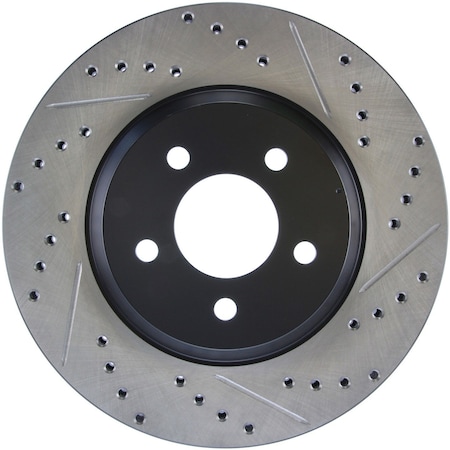 Centric Parts Sport Drilled/Slotted Brake Rotor, 127.61086L 127.61086L